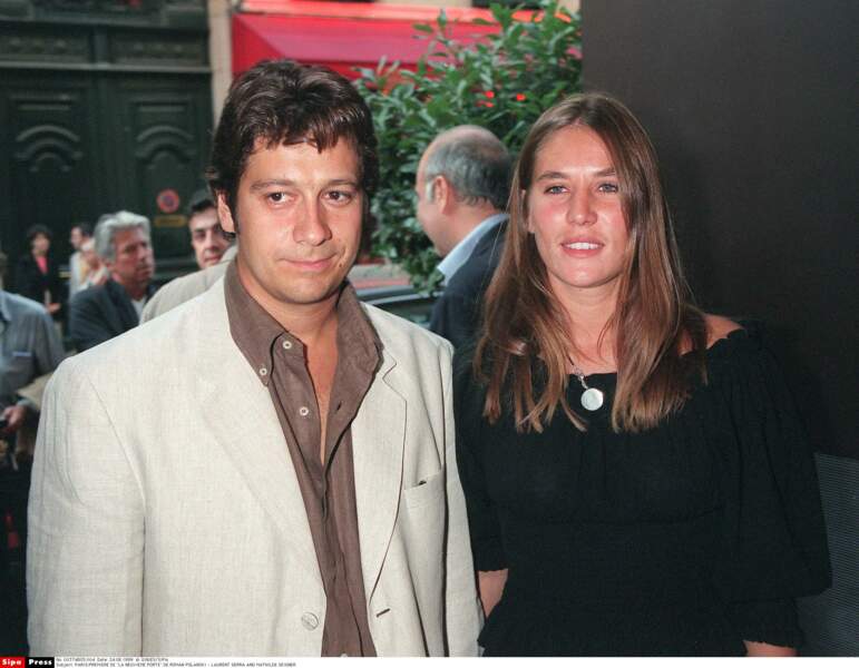 Laurent Gerra et Mathilde Seigner  se sont mis ensemble en 1998