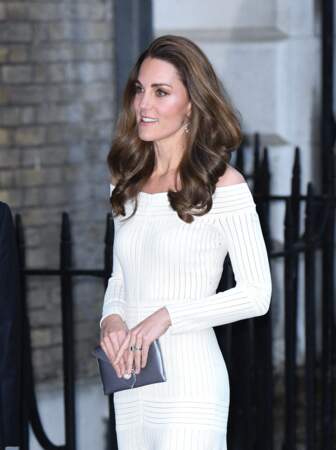 Kate Middleton très élégante dans une robe Barbara Casasola à Londres, le 12 juin 2019