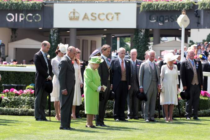La famille royale d'Angleterre au Royal Ascot 2017