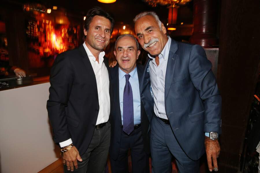 Fabrice Santoro, Jean Gachassin et Mansour Bahrami