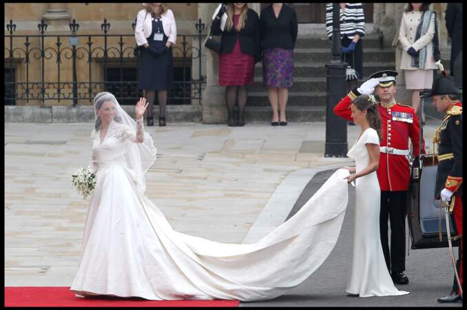 Pippa Middleton a fait sensation au mariage de sa soeur et du prince William
