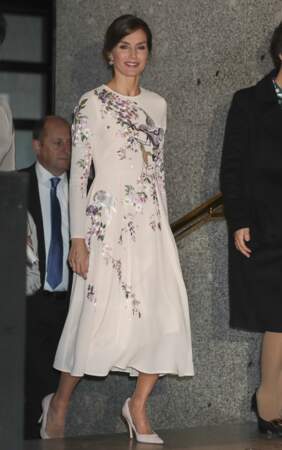 Letizia d'Espagne rayonnante dans une sublime robe Asos à 85 € ! 