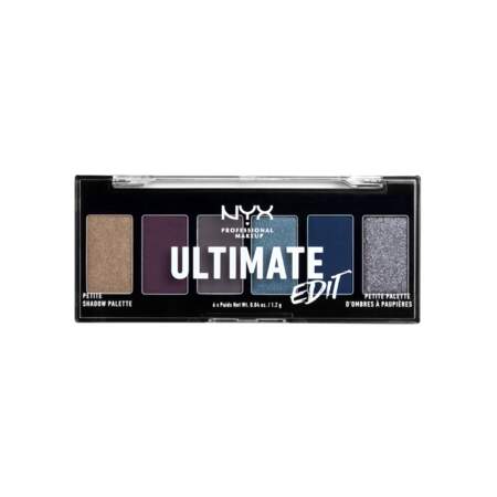 Petite palette pour les yeux Ultimate Edit, Nyx Cosmetics, 5,90 €