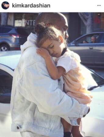 Kanye West et sa fille North