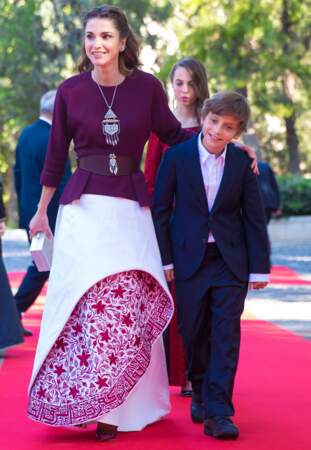 Rania De Jordanie en 2016 pour la journée de l'Indépendance