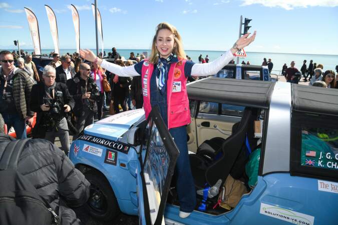 Départ officiel de la 28e édition du Rallye Aïcha des Gazelles depuis la Promenade des Anglais à Nice