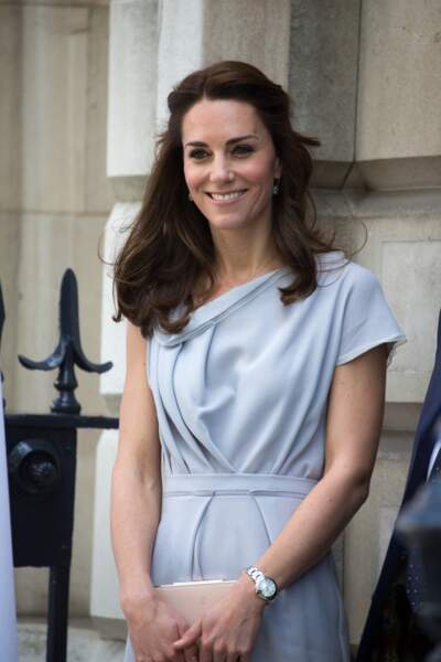Kate Middleton, robe Roksanda Ilinčić, 4 Mai 2016 -  Anna Freud Center Londres - Getty