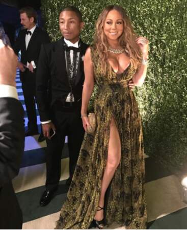 Mariah Carey et Pharrell Williams