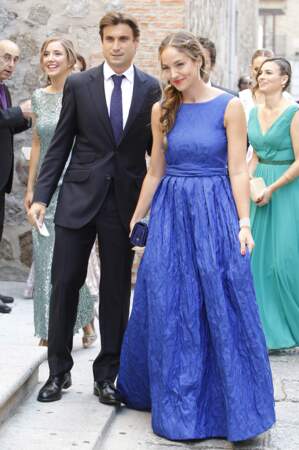 David Ferrer et sa compagne Marta Tornel en Espagne en juillet 2015