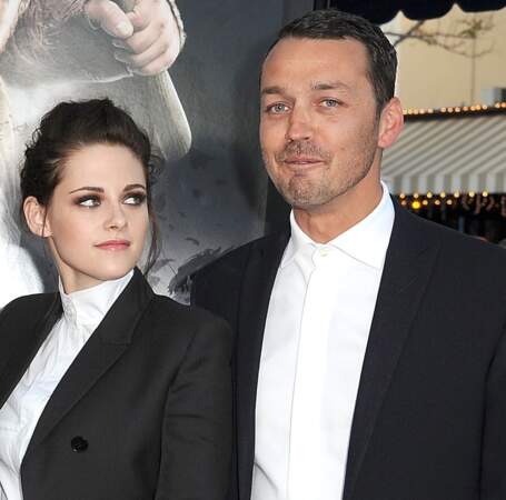 Kristen Stewart et le réalisateur Rupert Sanders, conquis sur le tournage de "Blanche-Neige et le Chasseur" en 2012