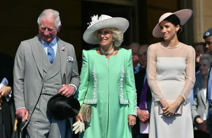 Meghan Markle aux côtés du prince Charles et de Camilla