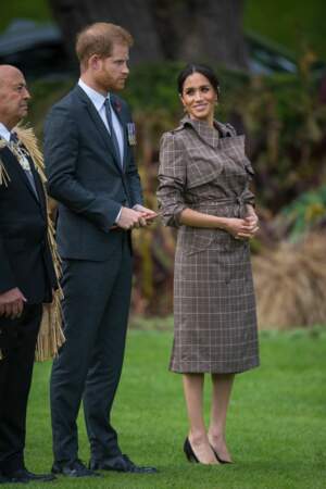 Meghan Markle et le prince Harry en Nouvelle-Zélande, le 28 octobre