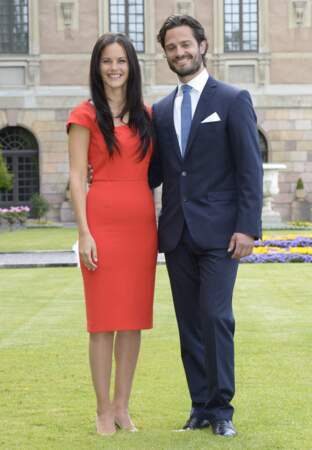 Le prince Carl Philip et Sofia 