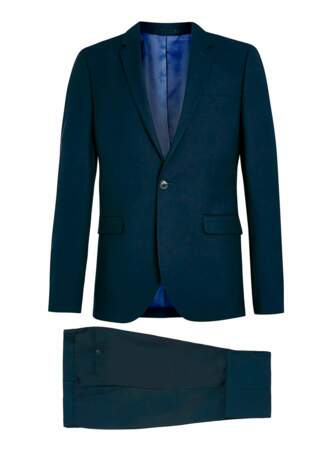 Costume bleu marine, Topman - 138€