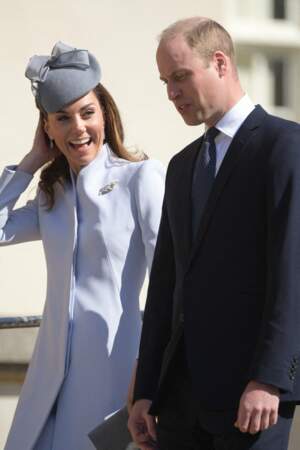 Très attendus, le prince William et Kate Middleton ont affiché l'unité de leur couple, malgré les rumeurs de crise
