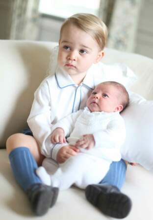 Prince George et princesse Charlote