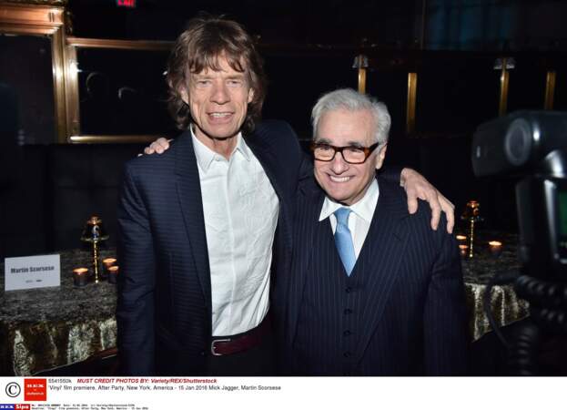 Mick Jagger, créateur, Martin Scorcese producteur, en toute complicité