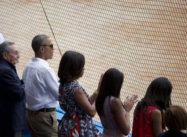 La famille Obama en visite officielle à Cuba
