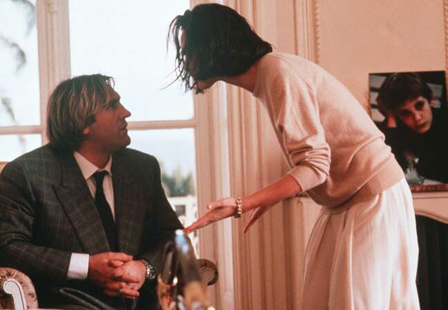 Gérard Depardieu et Carole Bouquet dans Trop belle pour toi en 1989