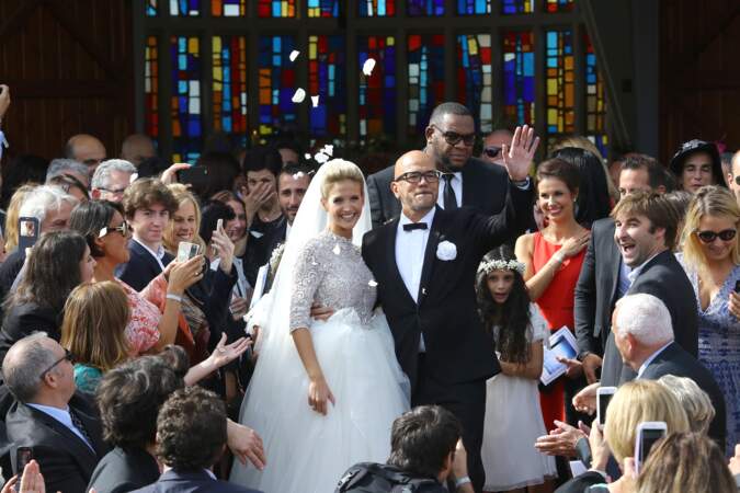 Pascal Obispo a épousé sa belle Julie Hantson au Cap Ferret à la fin de l'été 