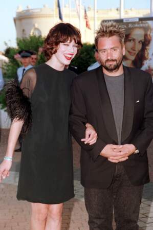 Milla Jovovich et Luc Besson (1997)