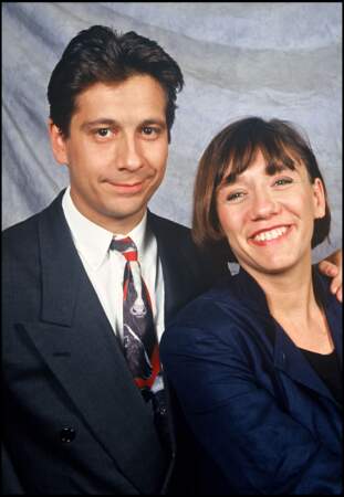 Laurent Gerra et Virginie Lemoine ont officialisé leur couple en 1991