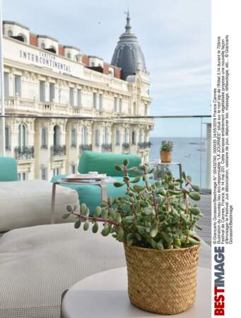 Le nouveau lieu éco-responsable LA JOURNÉE situé sur le rooftop de l'hôtel 3.14 durant le 72ème Festival de Cannes