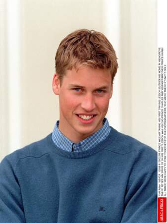 Le prince William a 17 ans et toujours une jolie coiffure