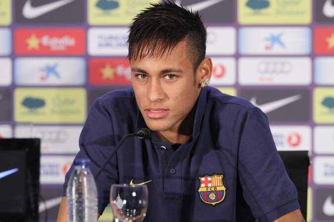 Neymar à Barcelone le 3 juin 2013.