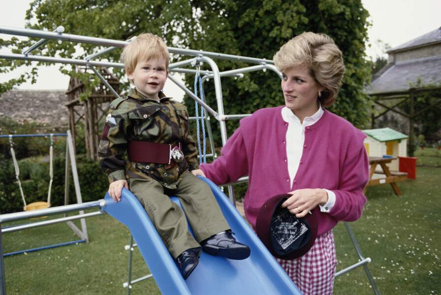 Princesse Diana et Harry, une mère et son fils