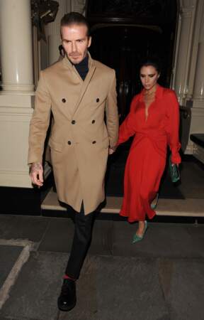 David et Victoria Beckham.