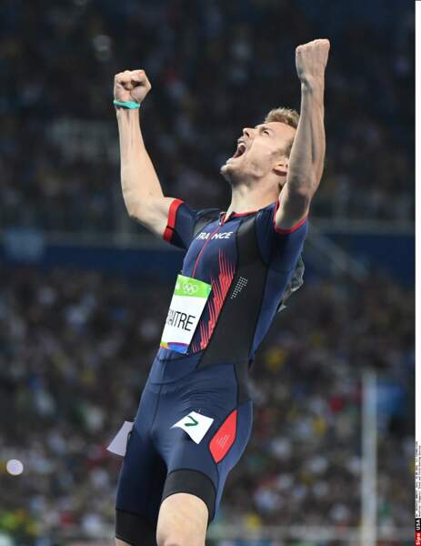 Première médaille olympique de sa carrière pour le coureur français Christophe Lemaitre