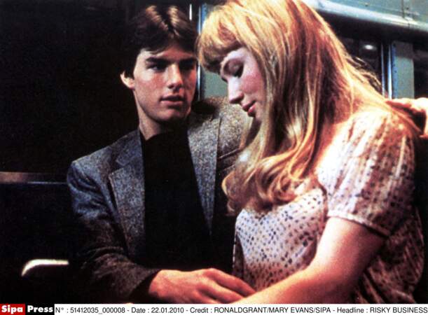 Tom Cruise et Rebecca de Mornay dans Risky Business