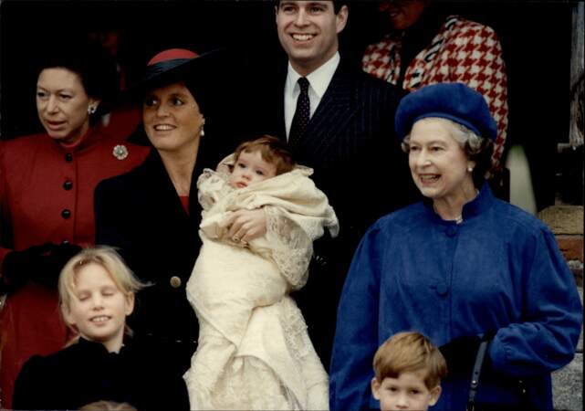 Baptême de la princesse Eugénie, le 23 décembre 1990