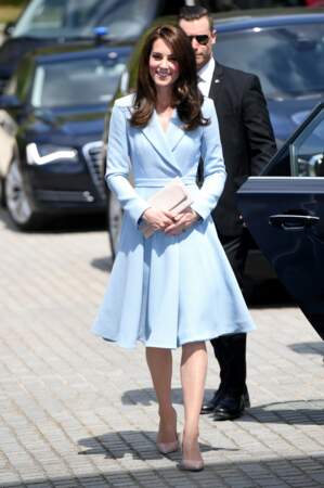 En voyage officiel en solo au Luxembourg, Kate Middleton a encore prouvé qu'elle était la duchesse du style.