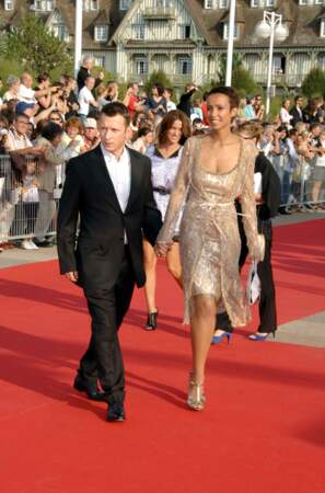 Sonia Rolland et Christophe Rocancourt à Deauville en septembre 2007