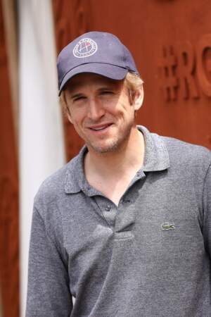 Guillaume Canet blond lors du photocall