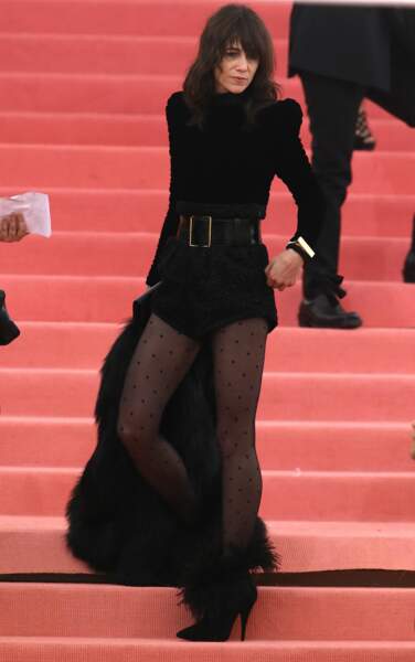 Charlotte Gainsbourg était présente au Gala du Met ce lundi 6 mai à New York