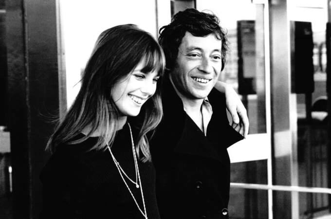L'actrice Jane Birkin et Serge Gainsbourg  (1969)