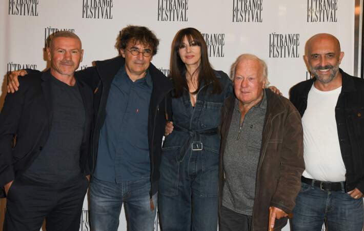 Philippe Nahon, Jo Prestia, Albert Dupontel, Monica Bellucci et Gaspar Noé au Forum des Images.