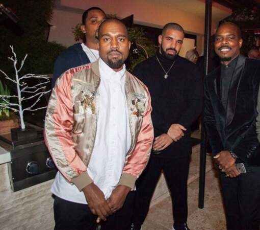 Kanye West, Drake et des amis