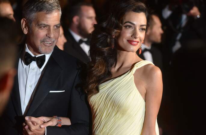 George et Amal Clooney au 69ème Festival de Cannes, mai 2016