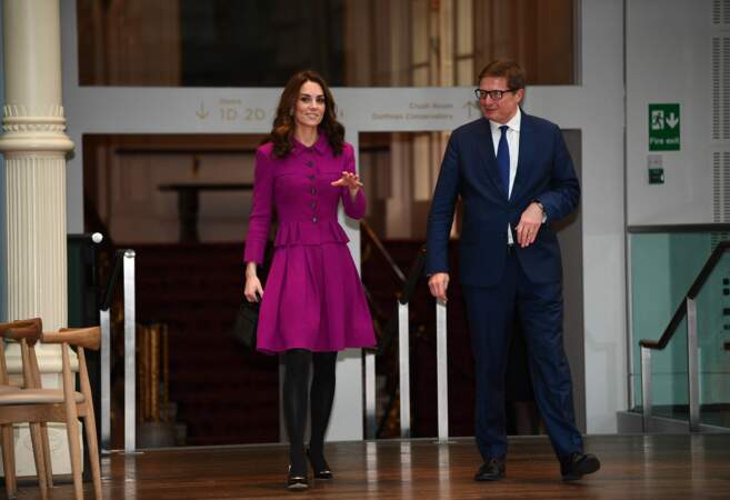 Kate Middleton recycle son ensemble Oscar de la Renta déjà porté en 2017