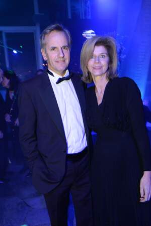 Bernard de la Villardière et Anne de Savignac, très élégants en janvier 2015