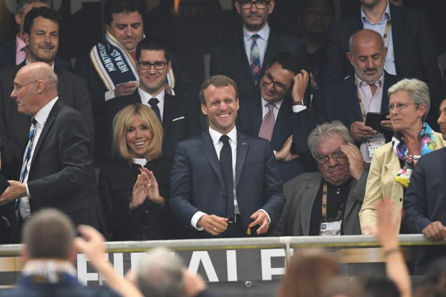 Emmanuel et Brigitte Macron riaient à gorges déployées