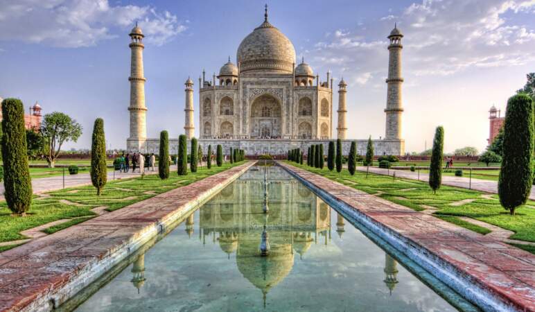Destination le Taj Mahal
