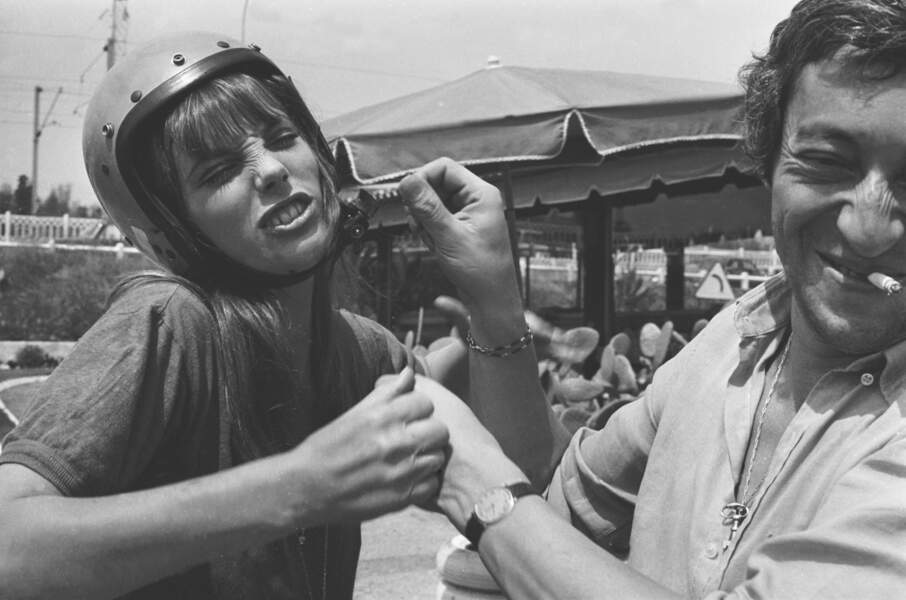 Serge Gainsbourg et Jane Birkin font du Karting (1970) 