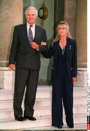 La passionaria des années 60 Jane Fonda, avec son ex mari Ted Turner.
