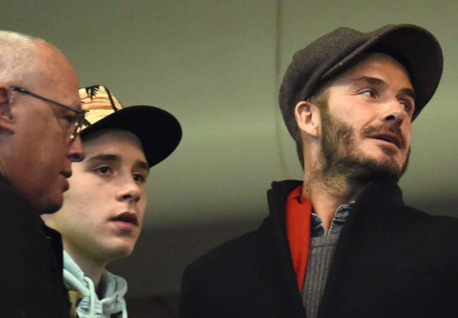 Brooklyn et David Beckham