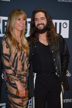 PHOTOS - Heidi Klum, une sublime quadragénaire féline, avec son fiancé Tom Kaulitz